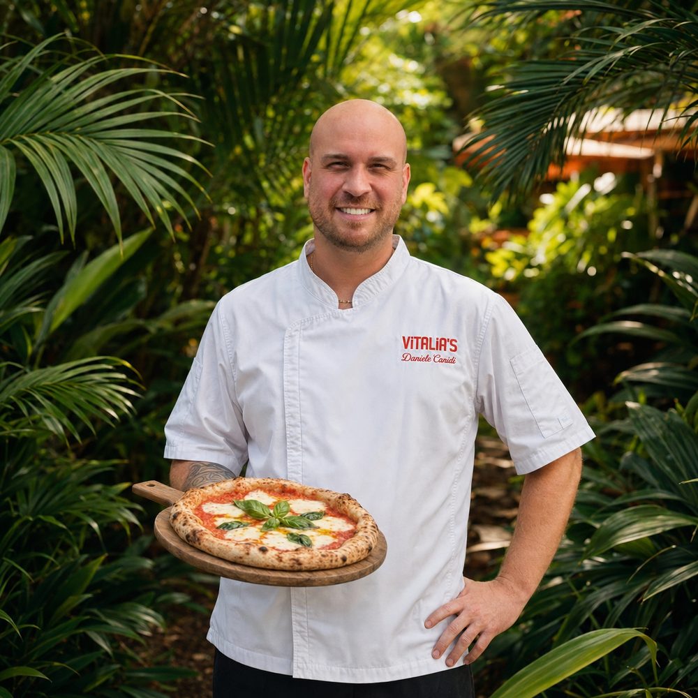 Daniele Caridi, Vitalia's Pizza Head Chef