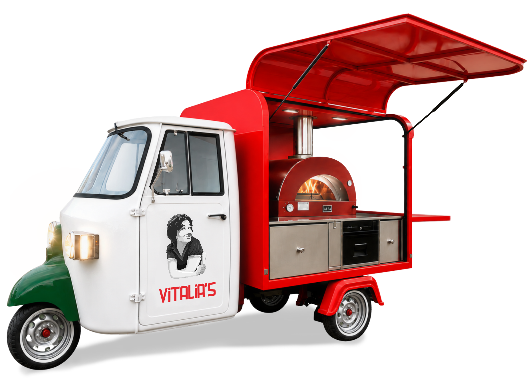 Vitalia's Ape Pizza Truck